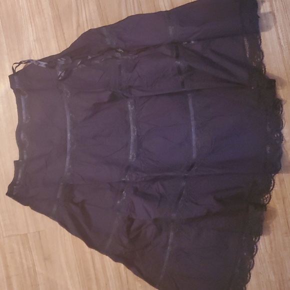 Romeo & Juliet Couture Navy Boho Skirt, Size 14 - Picture 3 of 5